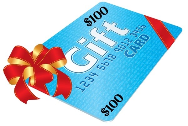 $100 Gift Card-600x403